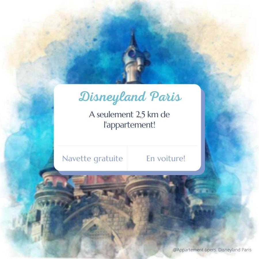 Appartement 7 Pers A Disneyland Paris Шеси Екстериор снимка